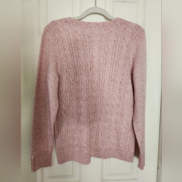 Talbots Cable Knit Long-sleeve Sweater Large - Picture 2 of 10